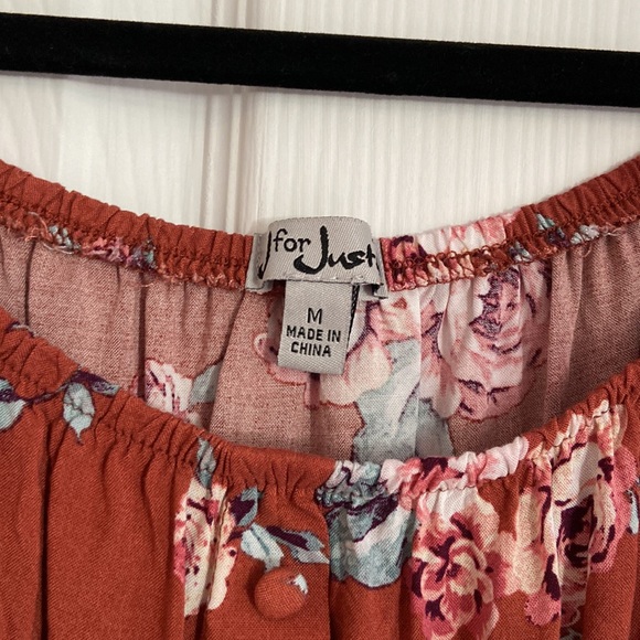 J for Justify high low off shoulder high low maxi dress - Picture 3 of 5